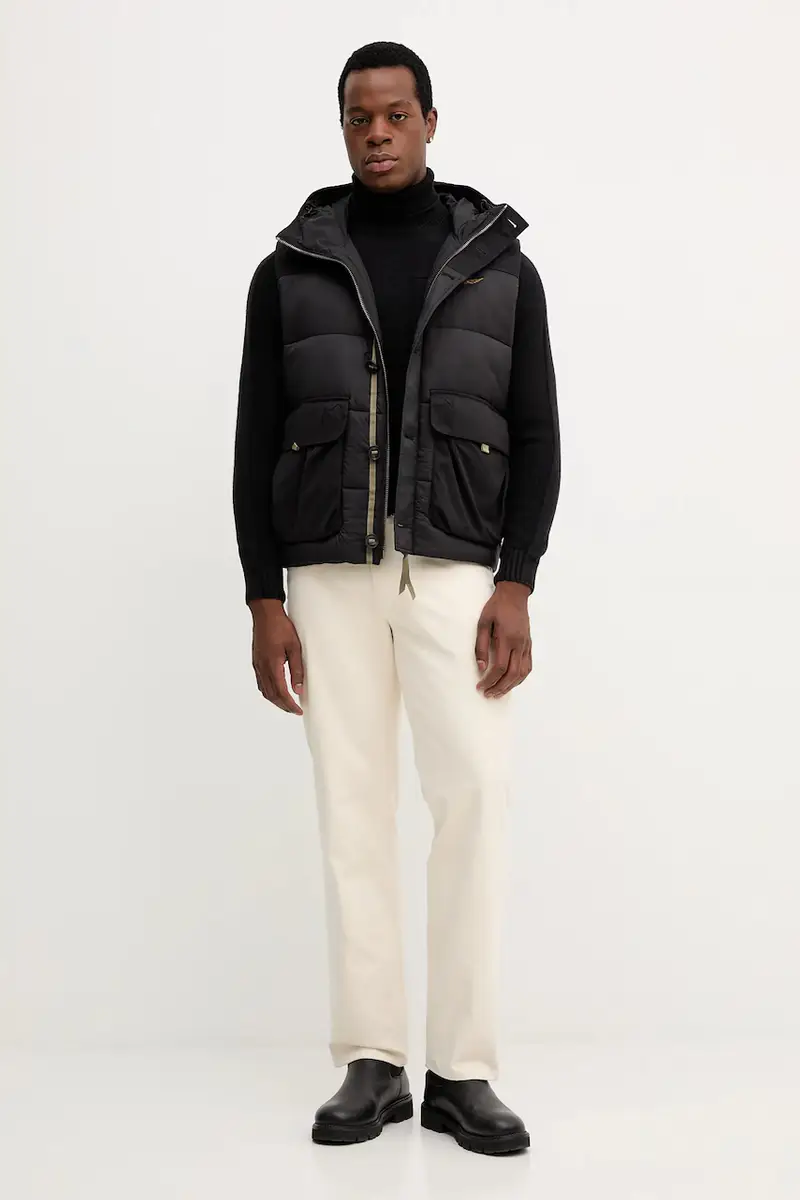 maglione in lana uomo colore nero MA1587UL00904 miniatura 2