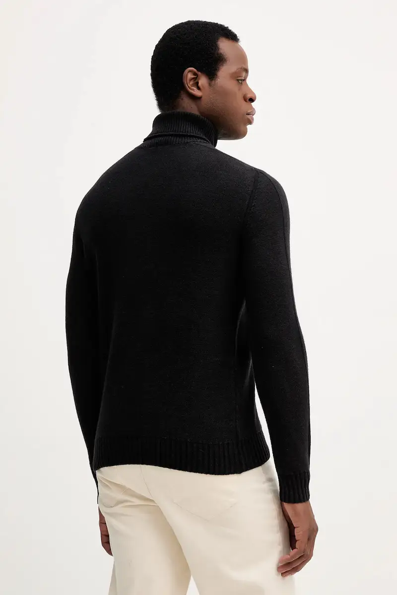 maglione in lana uomo colore nero MA1587UL00904 miniatura 3