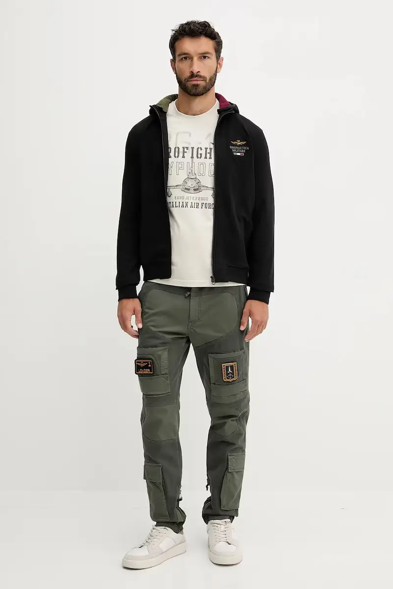 pantaloni uomo colore verde PA1664UCT04241 miniatura 2