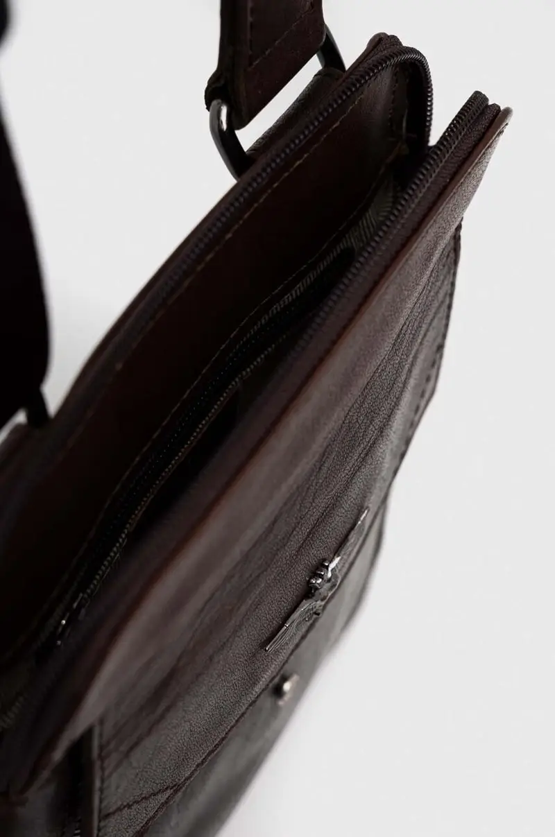 Aeronautica Militare Pochette Marrone 3771332 miniatura 5