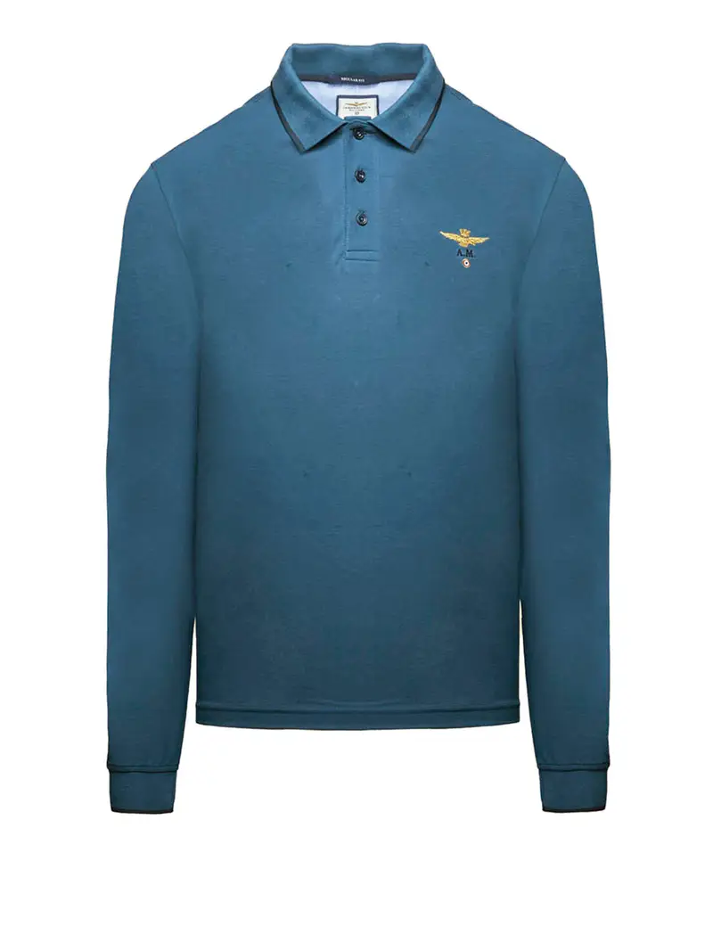 Aeronautica Militare Polo Uomo Blu 3493729