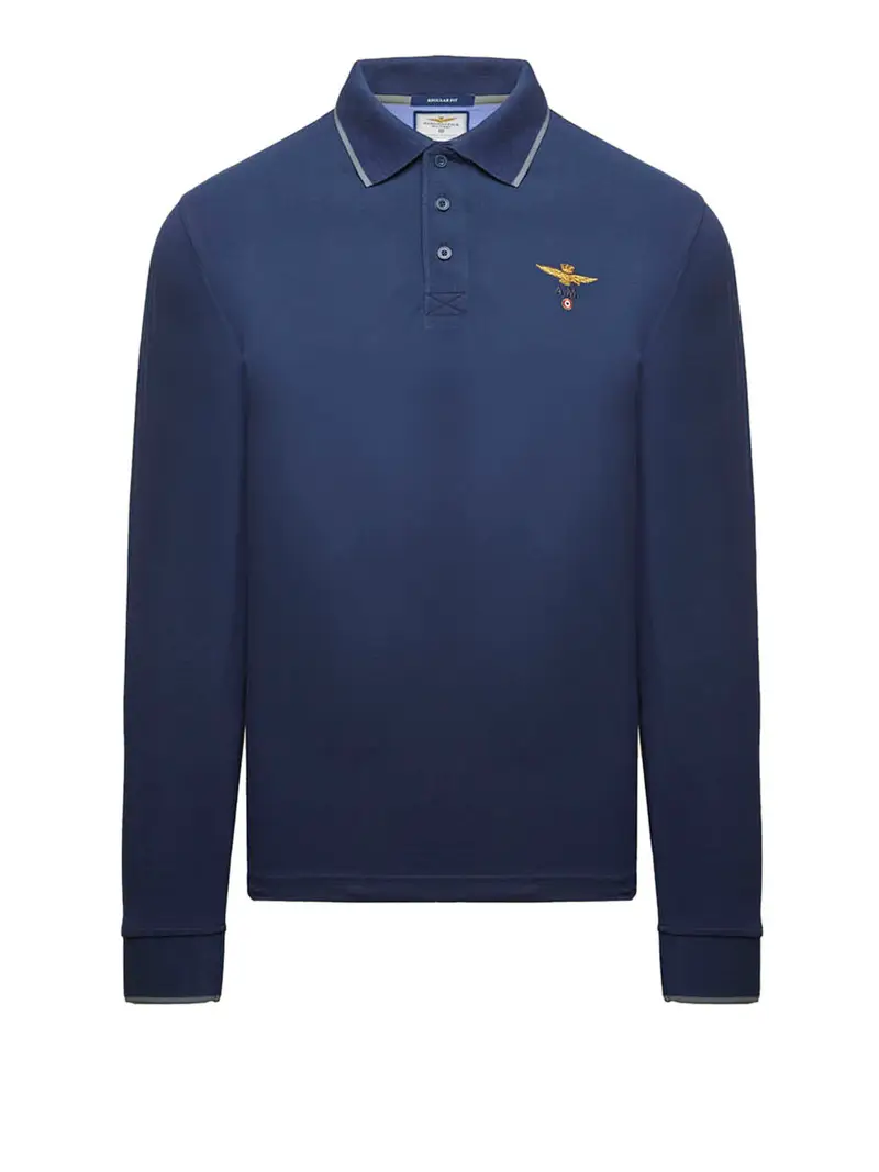 Aeronautica Militare Polo Uomo Blu 3493736