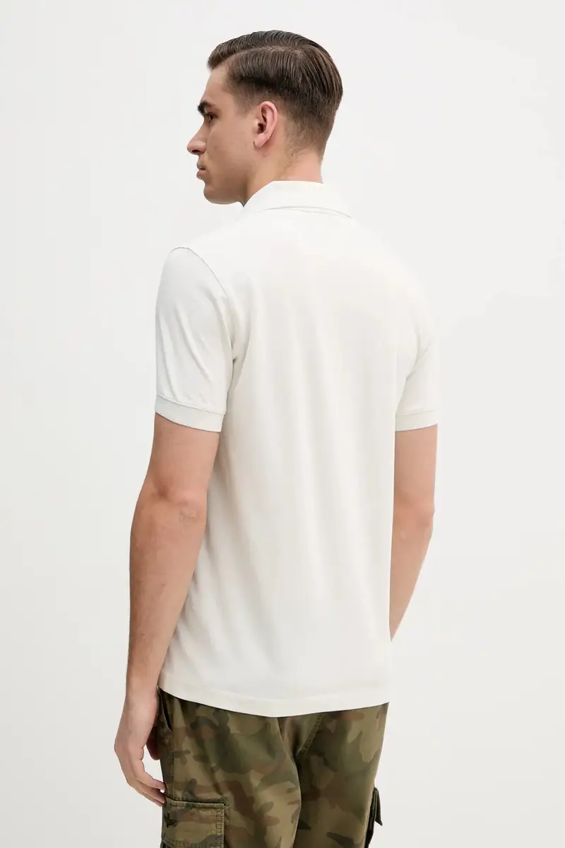 Aeronautica Militare Polo Uomo Beige 3292088 miniatura 3