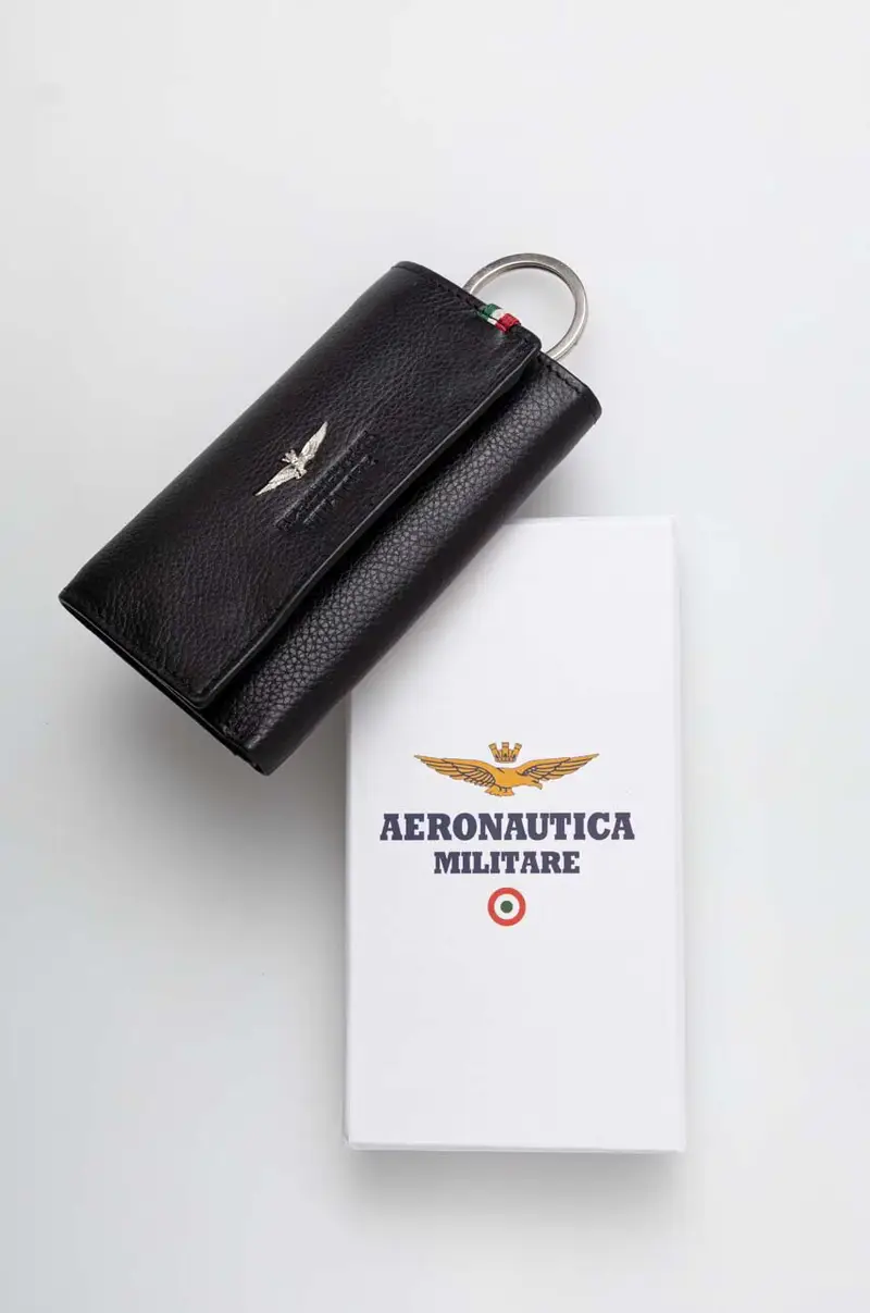 Aeronautica Militare Portachiavi Nero 3774686 miniatura 4
