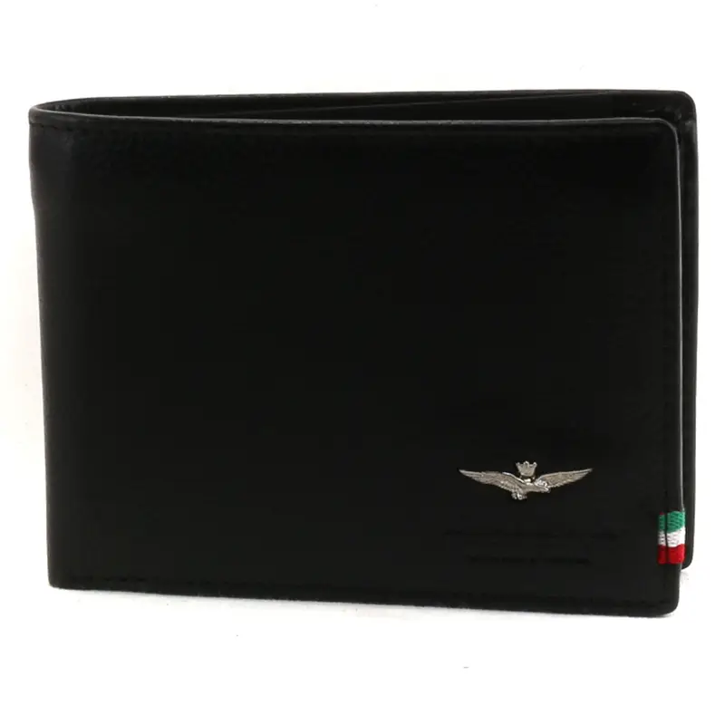 Aeronautica Militare Portafogli Uomo Nero 1414777