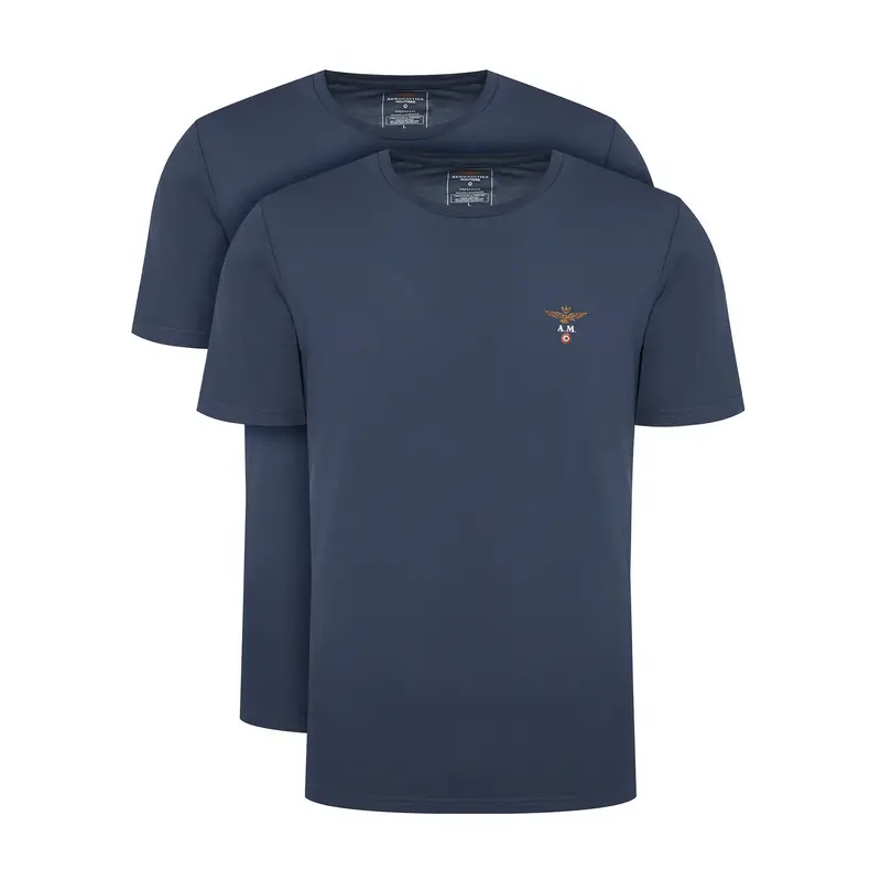 Set di t-shirt AM1UTI001B Blu scuro Regular Fit