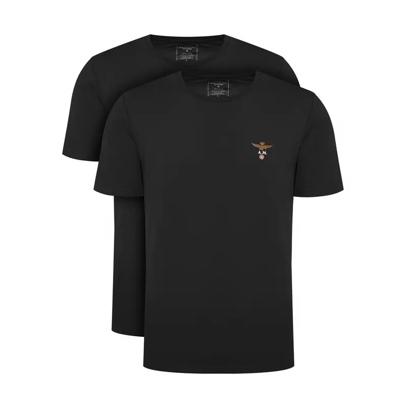Set di t-shirt AM1UTI001B Nero Regular Fit