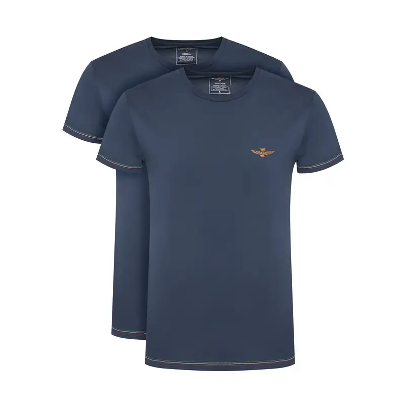 Set di t-shirt AM1UTI003B Blu scuro Slim Fit