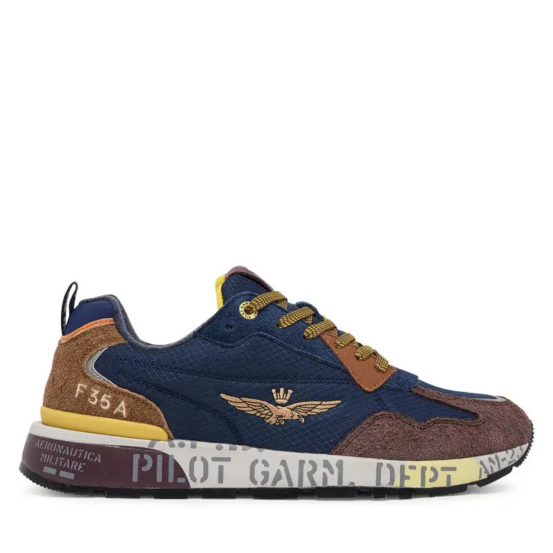 Sneakers Aeronautica Militare 252SC0276UCT03546 Blu scuro