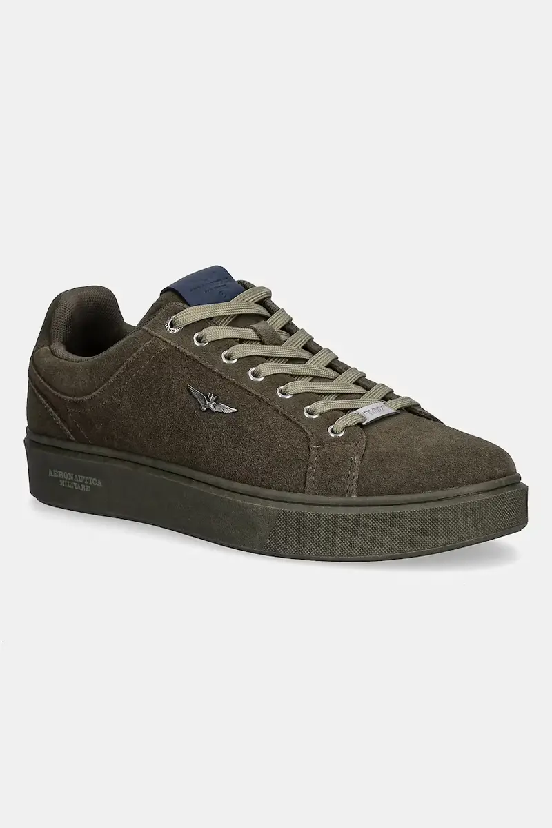 sneakers in camoscio SNEAKERS uomo colore verde 252SC0307UPL00278