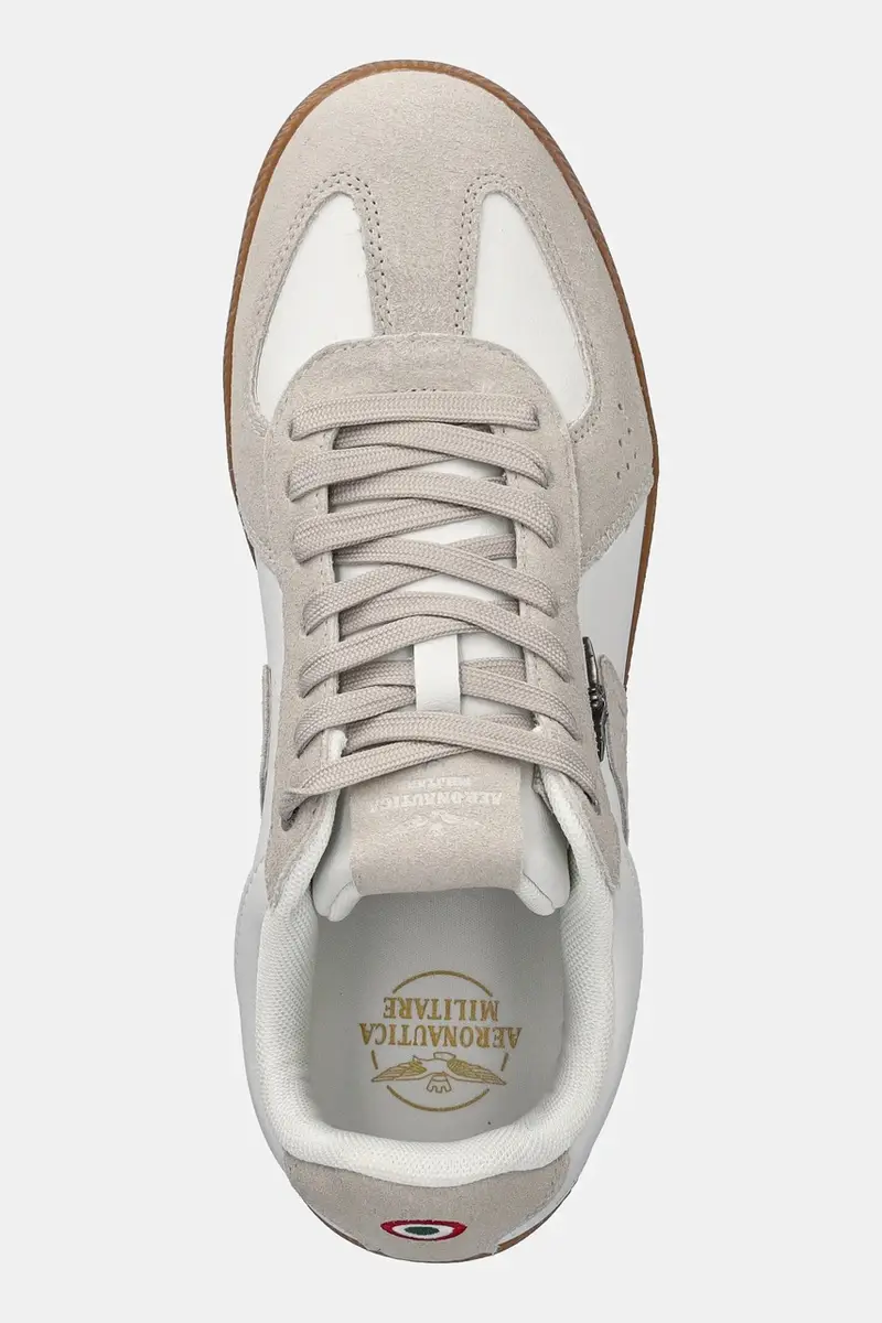 sneakers in pelle SNEAKERS uomo colore bianco 252SC0315UPL00244 miniatura 4