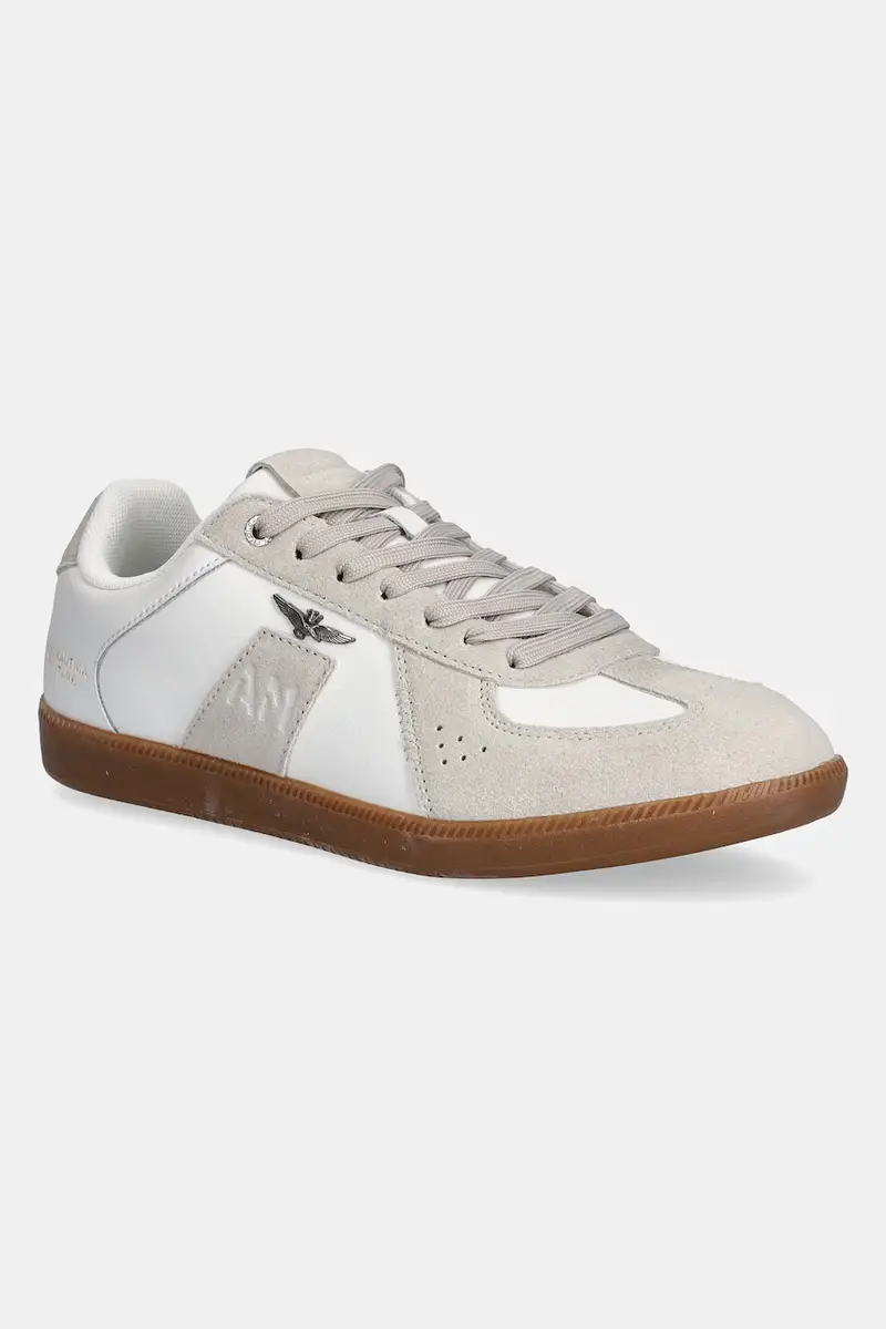 sneakers in pelle SNEAKERS uomo colore bianco 252SC0315UPL00244
