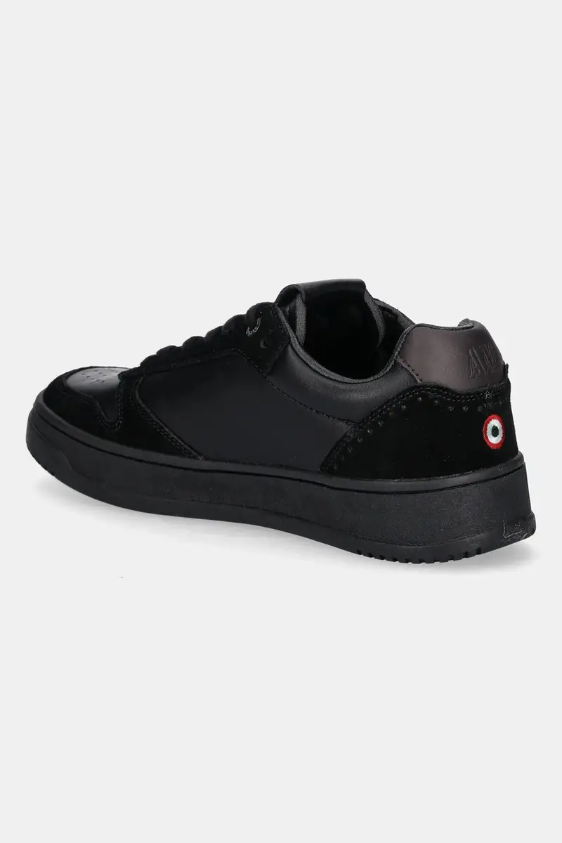 sneakers in pelle SNEAKERS uomo colore nero 252SC0235UPL00244 miniatura 3