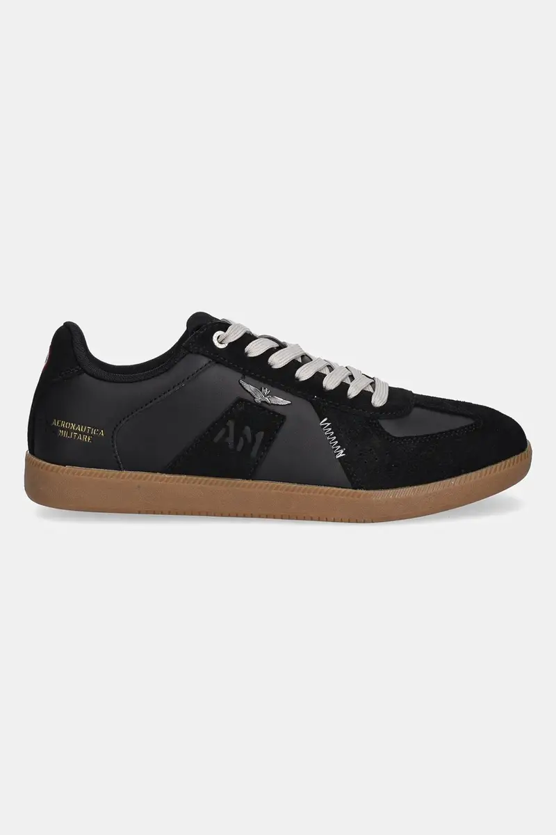 sneakers in pelle SNEAKERS uomo colore nero 252SC0315UPL00244 miniatura 2