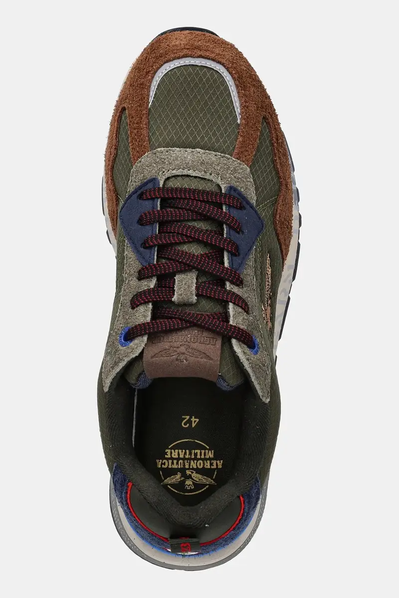 sneakers SNEAKERS uomo colore verde 252SC0276UCT03546 miniatura 4