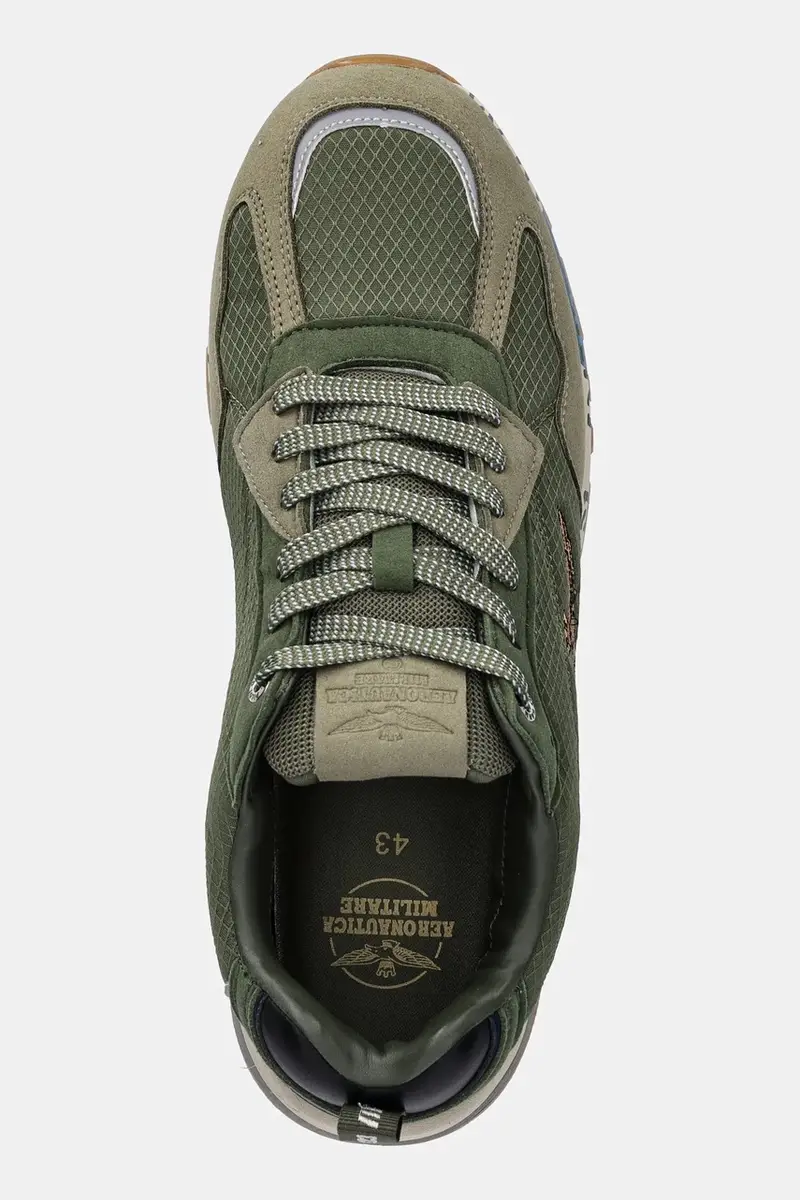 sneakers SNEAKERS uomo colore verde 252SC0276UCT04249 miniatura 4