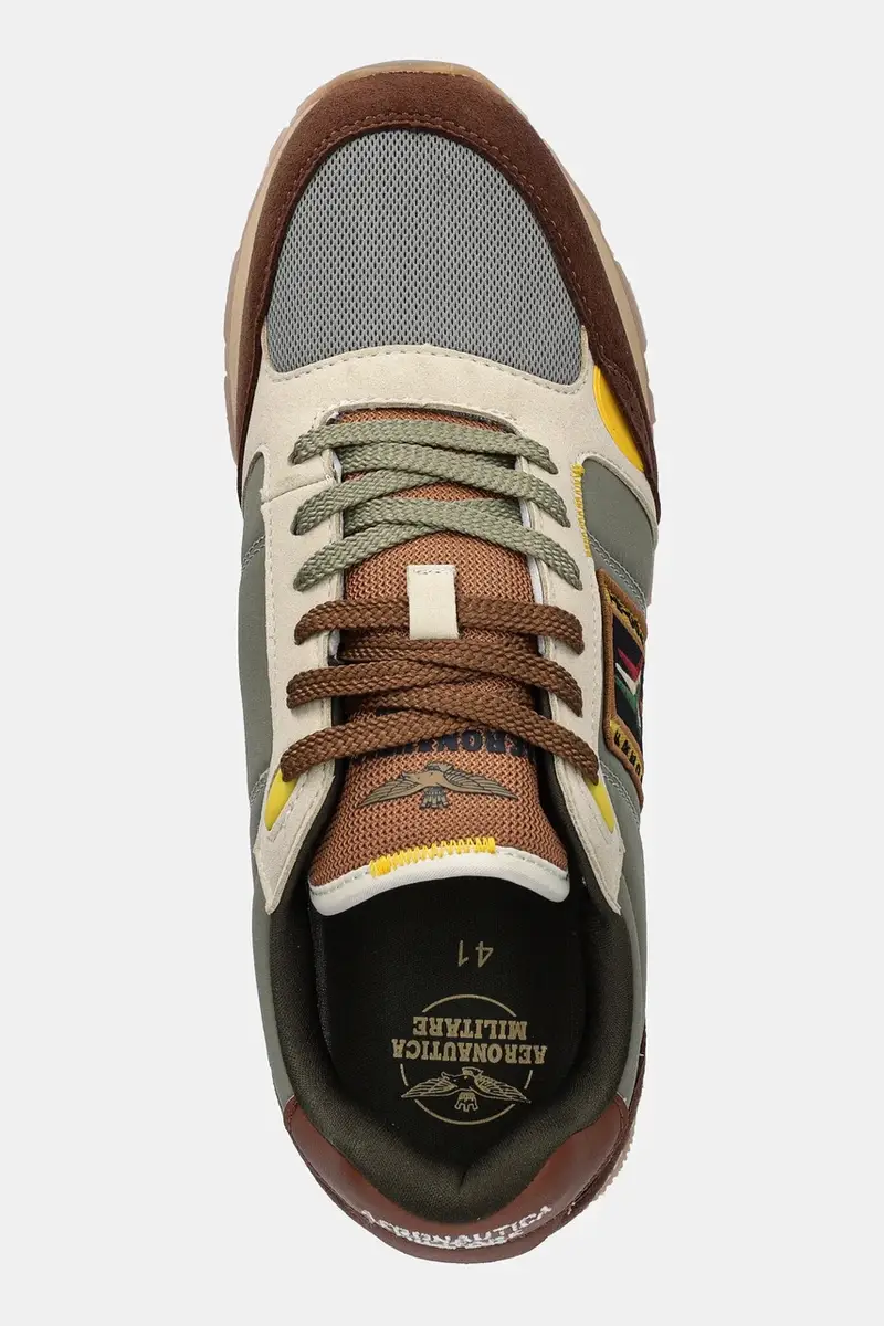 sneakers SNEAKERS uomo colore verde 252SC0292UCT03331 miniatura 4