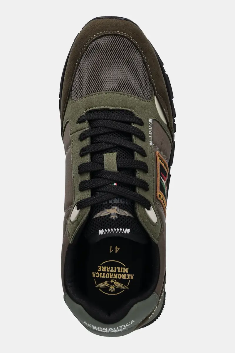 sneakers SNEAKERS uomo colore verde 252SC0292UCT03331 miniatura 4