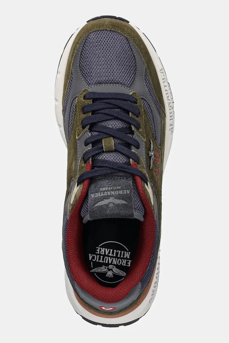 sneakers SNEAKERS uomo colore verde 252SC0318UCT04248 miniatura 4