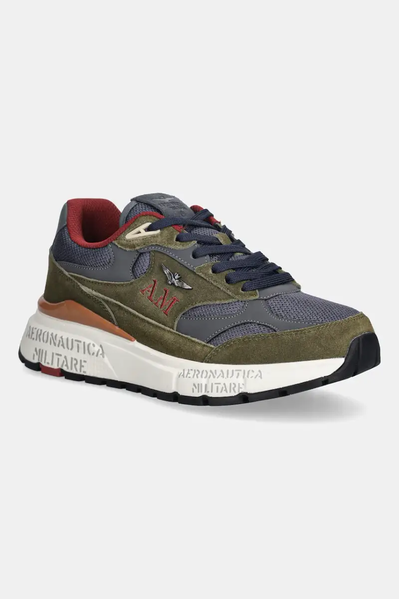 sneakers SNEAKERS uomo colore verde 252SC0318UCT04248