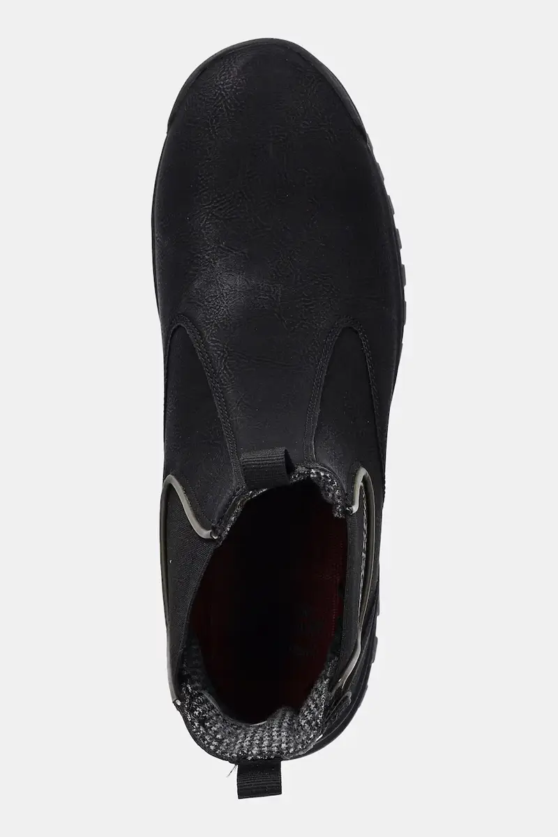 Aeronautica Militare Stivaletti Chelsea Uomo Nero 3847872 miniatura 4