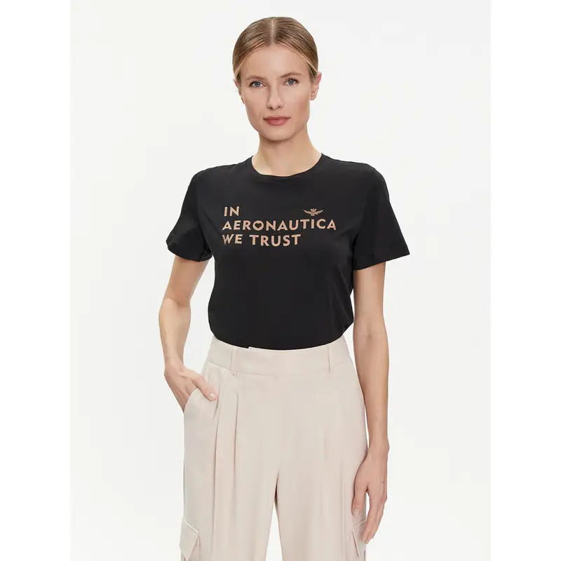 Aeronautica Militare T-shirt Nero 4236873