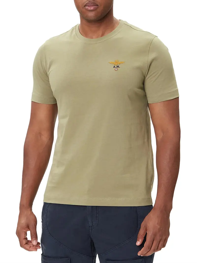 Aeronautica Militare T-shirt Uomo Verde 3493911