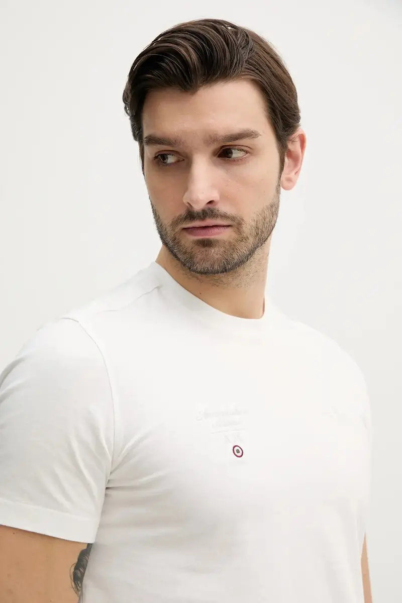 Aeronautica Militare T-shirt Uomo Beige 3292199 miniatura 4