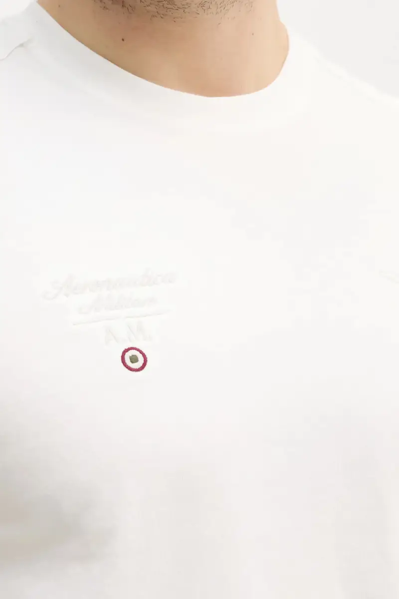 Aeronautica Militare T-shirt Uomo Beige 3292199 miniatura 5