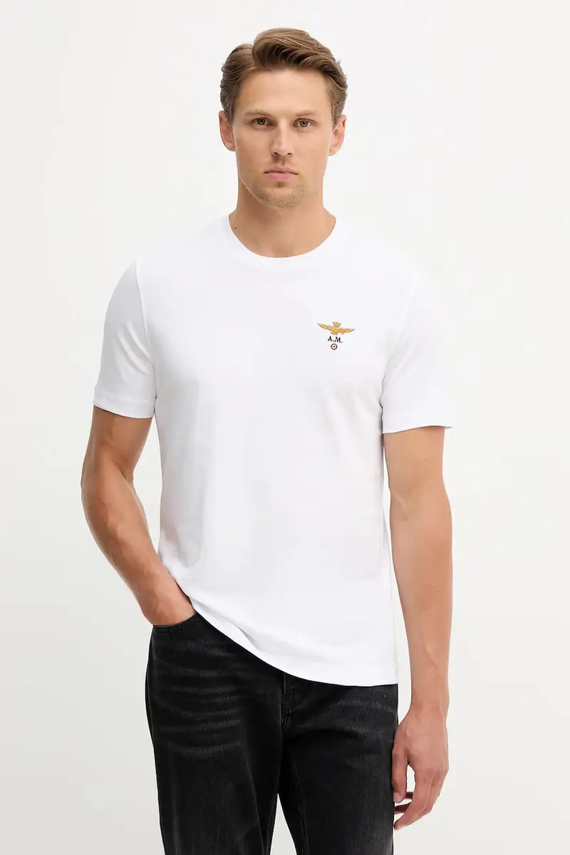 Aeronautica Militare T-shirt Uomo Bianco 3766181