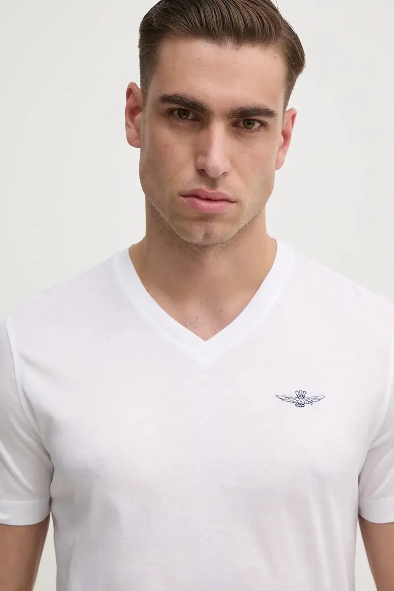 Aeronautica Militare T-shirt Uomo Bianco 3301050 miniatura 4