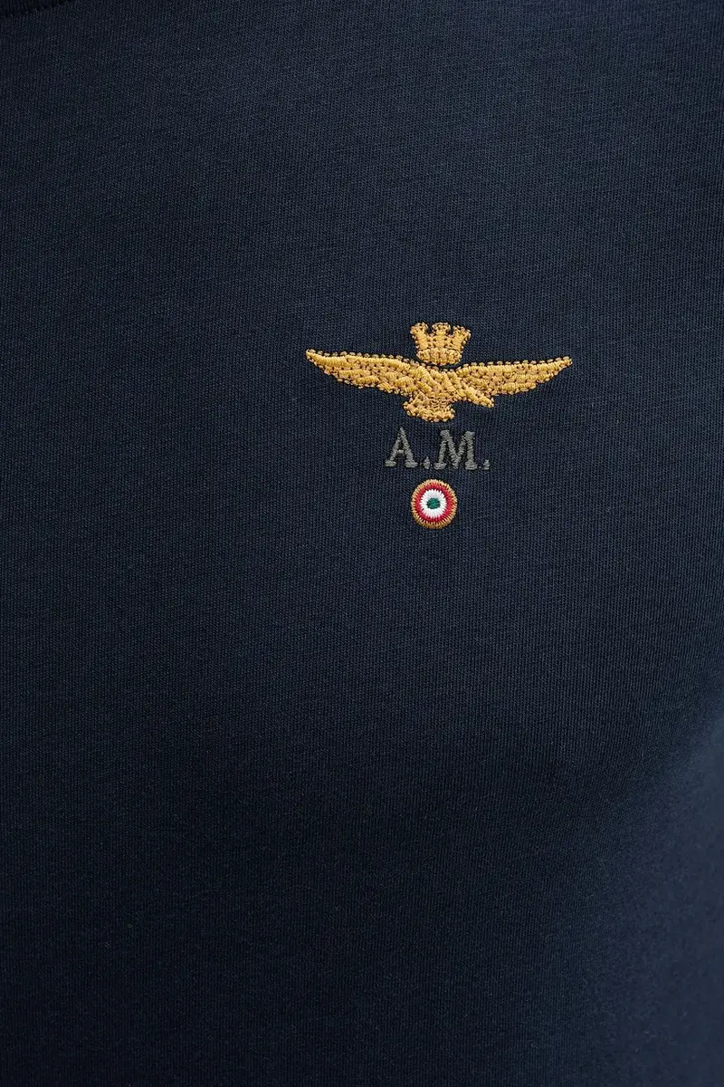 Aeronautica Militare T-shirt Uomo Blu 3767667 miniatura 5