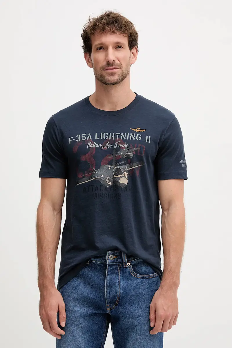 Aeronautica Militare T-shirt Uomo Blu 3767692