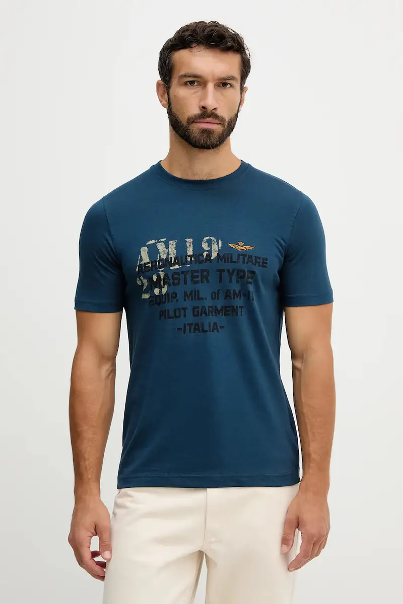 Aeronautica Militare T-shirt Uomo Blu 3766652