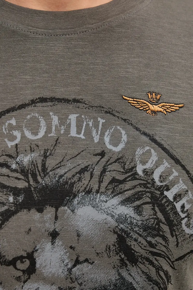 top a maniche lunghe in cotone colore grigio TS2485UJ00708 miniatura 5