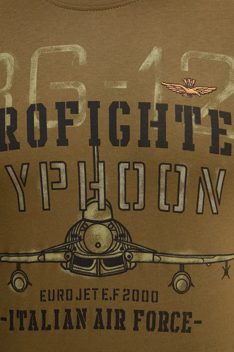 top a maniche lunghe in cotone colore verde TS2477UJ00641 miniatura 5