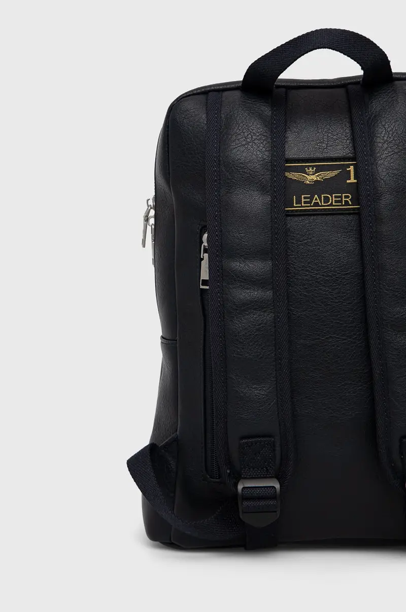 zaino uomo Blu navy miniatura 4