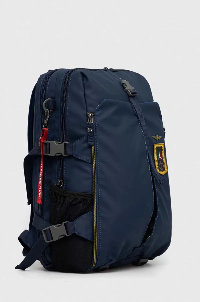 zaino uomo Blu navy miniatura 2