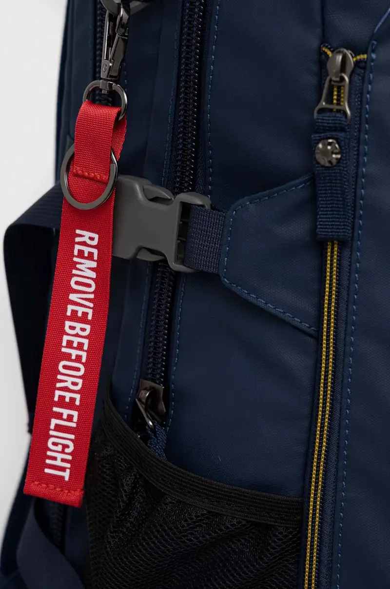 zaino uomo Blu navy miniatura 4