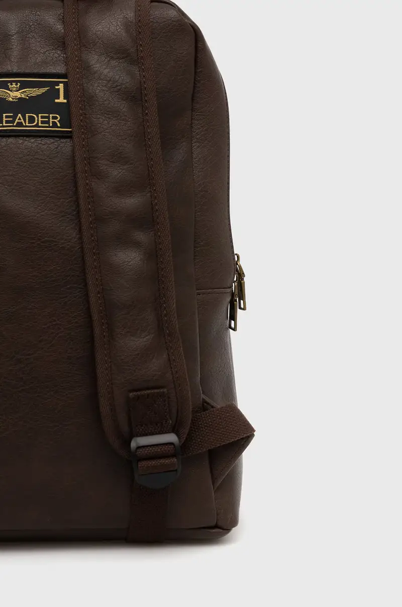 zaino uomo Marrone miniatura 3
