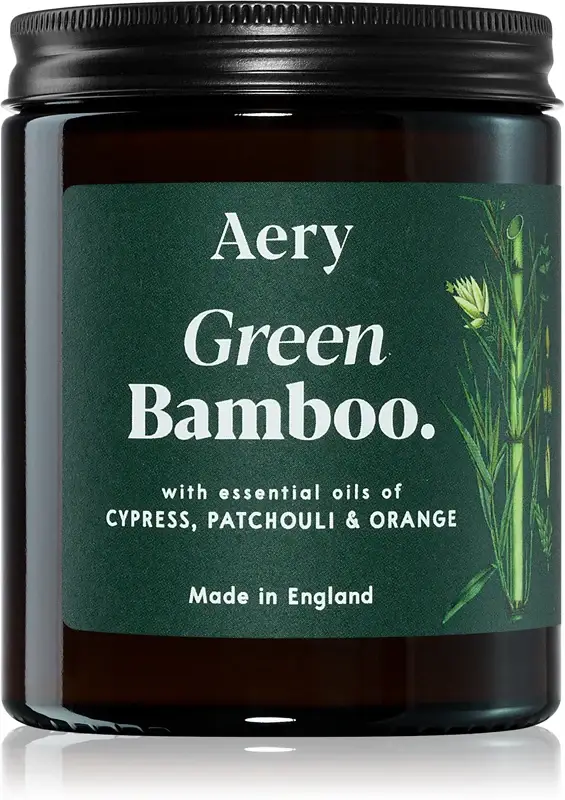 Botanical Green Bamboo candela profumata 140 g