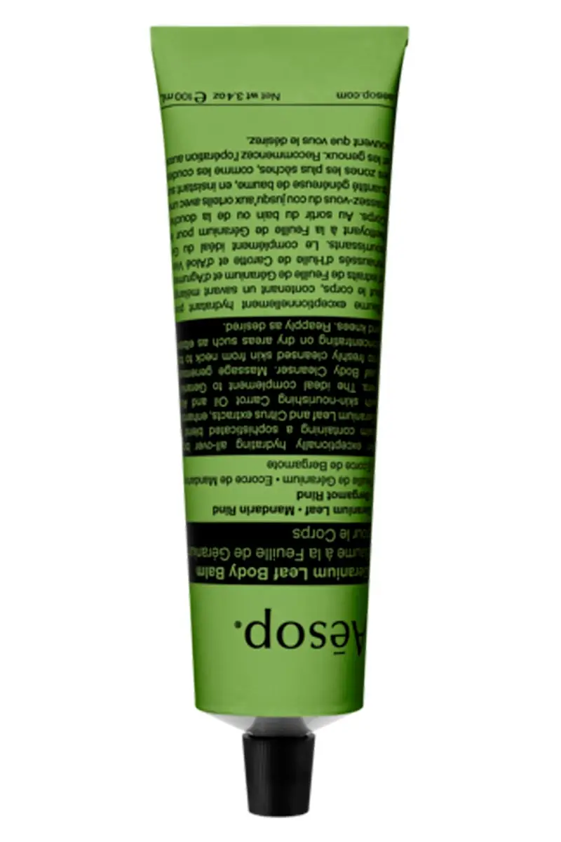 Crema Corpo 'Geranium Leaf' 100 Ml Verde