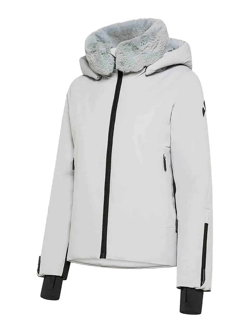 Piumino Grigio Chiaro