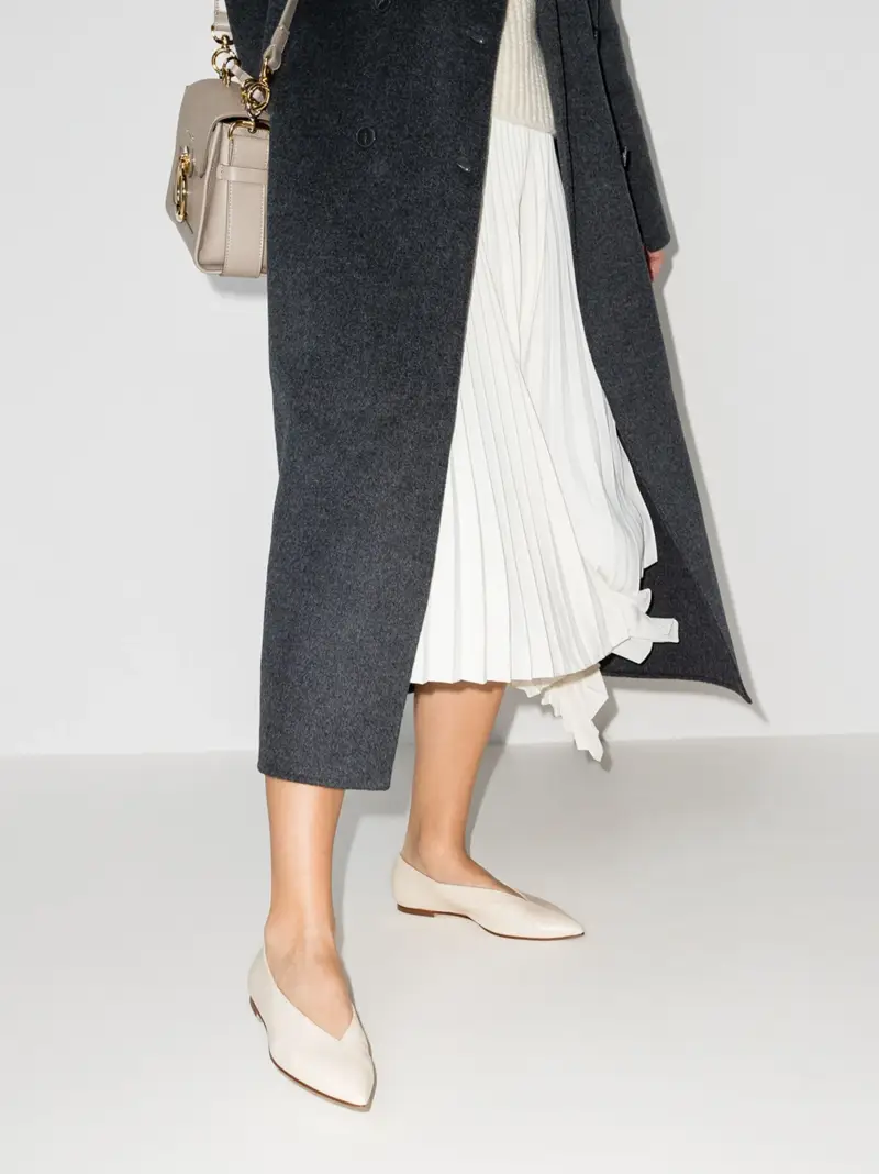 Aeyde Ballerine Bianco 4102889 miniatura 2