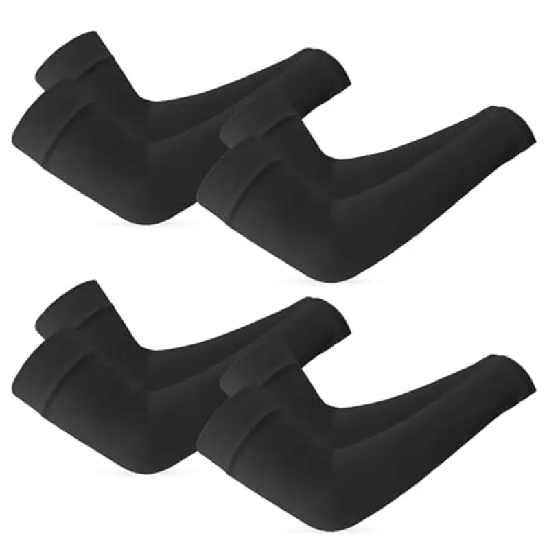 AEYURUID Manicotti Braccia,Manicotti Pallavolo Donna Ragazza Manicotto Tennis,Manicotto No Strain Padel,Maniche Per