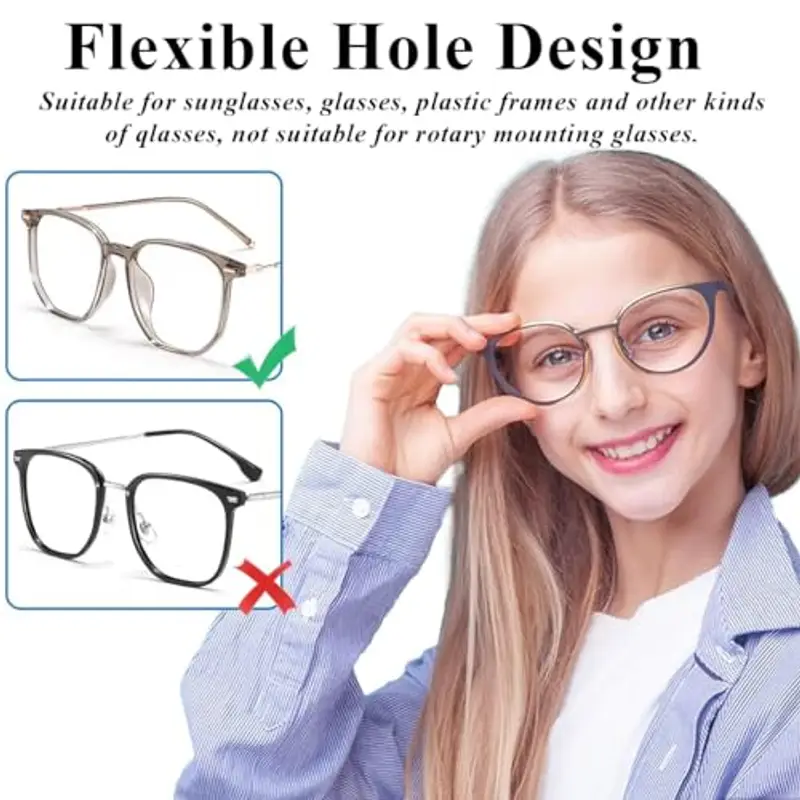 AFCJLTO Naselli in Silicone, 20 pcs Naselli Antiscivolo in Silicone per Occhiali, Comodi e Adesivi, Cuscinetti per Occhiali da Sole, Proteggono il Naso e Prevengono Lo Scivolamento miniatura 3