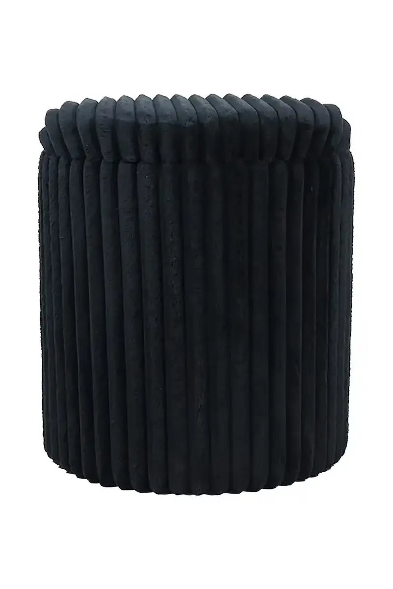pouf Wiki 40 x 40 x 47 cm Nero