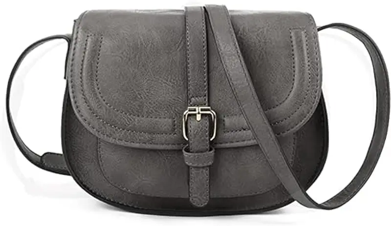 AFKOMST Borsa a spalla Donna Grigio 1600674