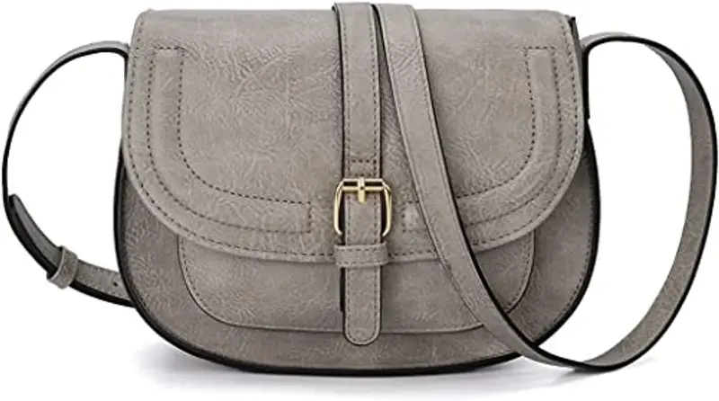 AFKOMST Borsa a tracolla Donna Grigio 1600667