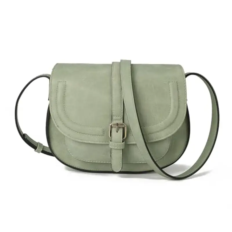 AFKOMST Borsa a tracolla Donna Verde 2144513